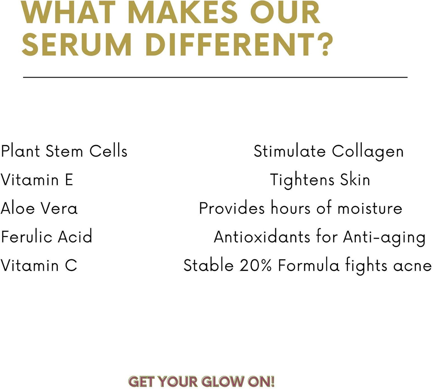 Vitamin C Serum w/ Hyaluronic Acid