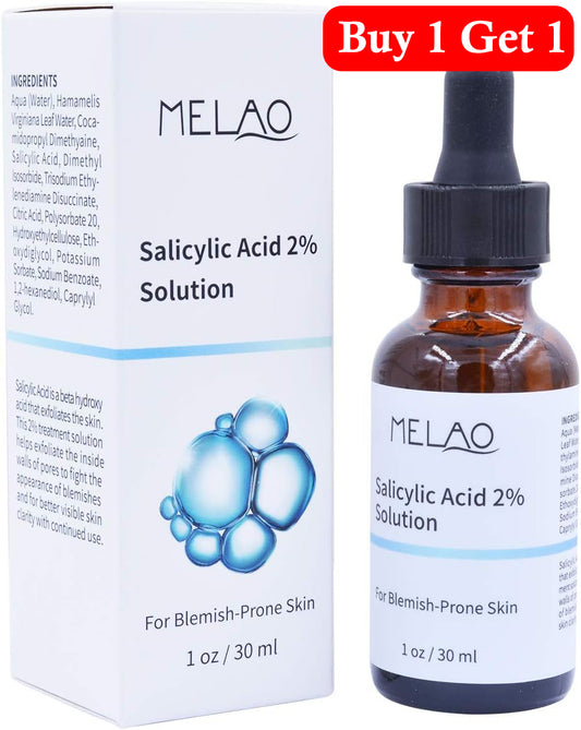 SalicylicI Acid 2% Serum Mild Peel Acne Scrs Clarifying Pores Sebum