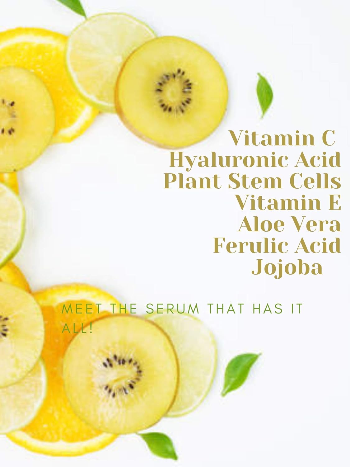 Vitamin C Serum w/ Hyaluronic Acid